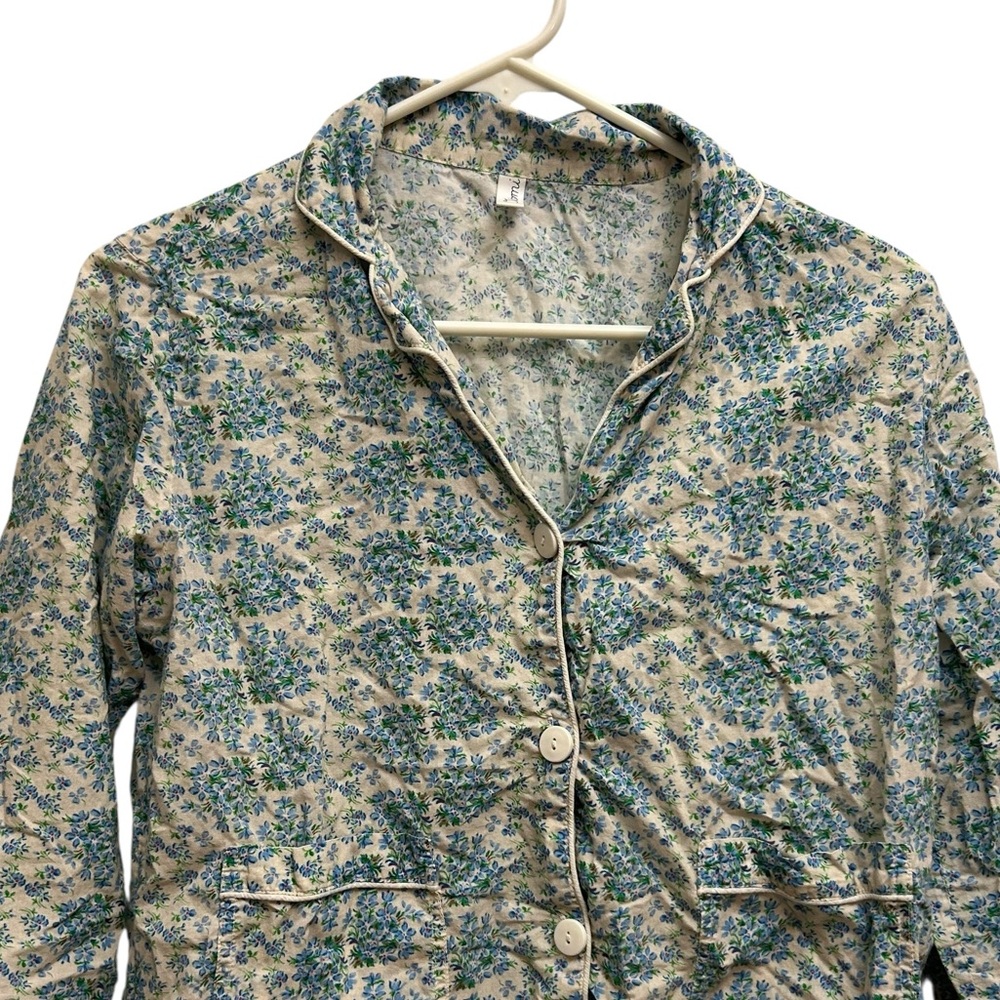 Domi Floral Organic Cotton Pajamas